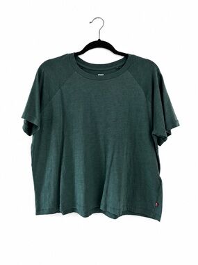 Levi’s Crop Short Sleeve Women’s Green Large